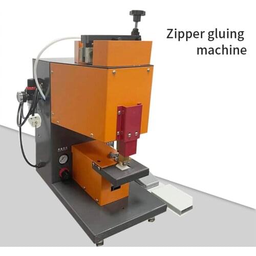 Zipper Edge Gluing Machine Hot Melt Glue Bilateral Gluing Machine Processing Equipment MT902