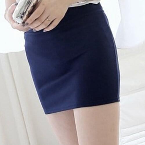 New Micro Mini Skirts 2021 Summer Sexy Girls Skirts Casual Package Hip Short Skirts Women Tight Office Party Female Red Black