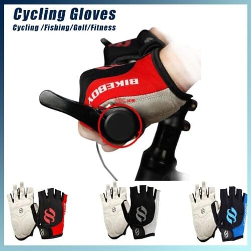 BIKEBOY Cycling Fitness Gloves Anti-sweat Anti-slip Warm Shockproof Men Women MTB Road Bike Cycling Equipment Bicycle Glove