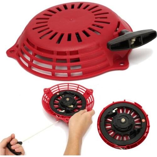 Pull Start Recoil Starter For Honda GCV135 GCV160 EN2000 HRU19 Lawnmower Engine Cropper Grass Cutter Starter Plate