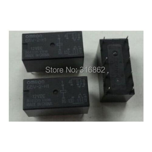 G5V-2-H1-DC12V G5V-2-H1-12VDC G5V-2-H1 G5V-2-HI 10PCS/LOT RELAY Free Shipping transistor diode module electronic Components kit