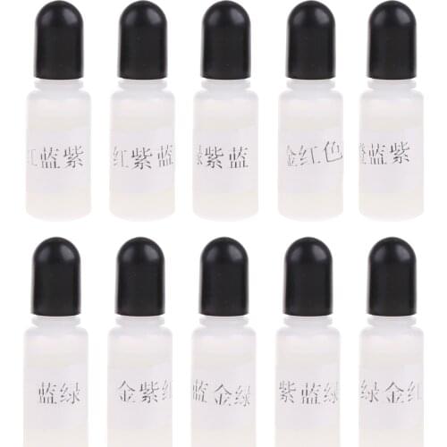 10 Colors Color Shift Pearl Pigment Aurora Chameleon-Resin Pigment Kit Colors Change Resin Colorant Dye Resin Art Crafts