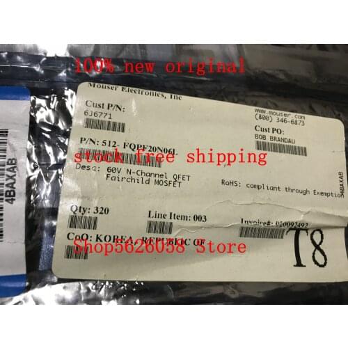 FQPF20N06L TO-220 100% new originaI 10PCS-300PCS/LOT STOCK