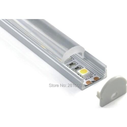 10 x 1M Sets/Lot 60 degree corner aluminum profile led strip light and U type channel for recessed wall or ceiling lights