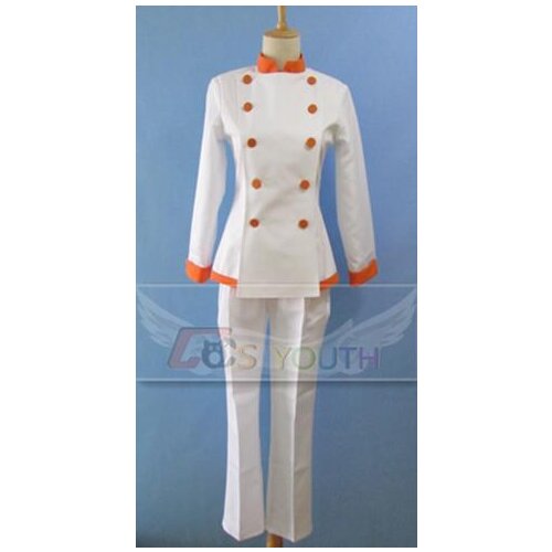 2016 Anime Shokugeki no Soma Takumi Aldini Cosplay Costume Chef Uniforms Coat+Pant