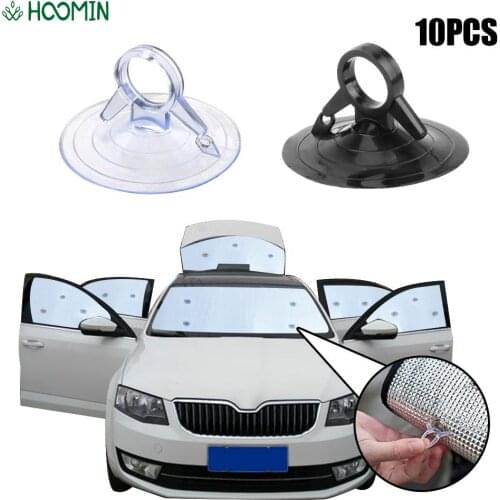 10 PCS Strong pull ring dovetail suction cup 45 mm Diameter PVC Automotive Interior Car Sun Shade Suction Cup