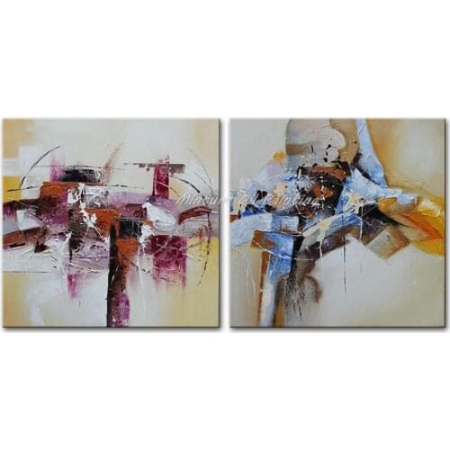 Mintura Art Hand Painted By Artist Oil Painting On Canvas Modern Abstract Picture Wall Painting For Living Room Hotel Home Decor