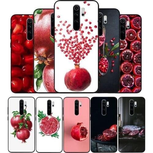 Pomegranate Phone Case For Xiaomi Redmi note 9 8 7 6 5 4 Pro S for redmi 4A 4X 5 Plus 5A 7A Cover