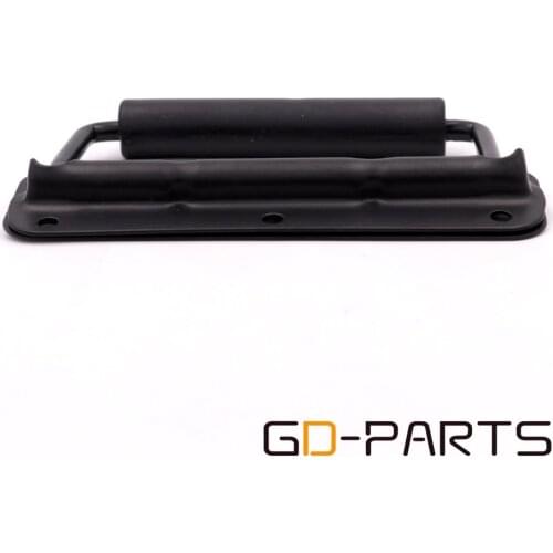 1PC 140x42mm Black Steel Handle Strap With Spring Load Flip for Guitar Amplifier Speaker Cabinet Stage Loudspeaker