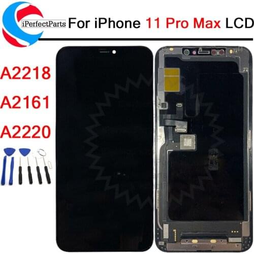 6.5'' For iPhone 11 Pro Max LCD Display Touch Screen Digitizer Assembly With 3D Touch For iPhone 11 Pro Max LCD A2218 A2161