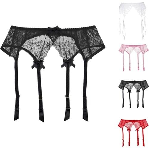 Elastic Sexy Wedding thigh Erotic lingerie garter belt harness for women sexy underwear Knee-socks Summer LadiesErotic lingerie