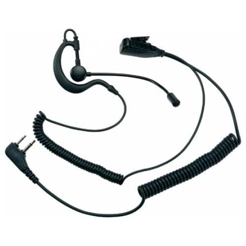 Headset microphone arm in arm action abm pmr-lpd c856 for midland 2 pin