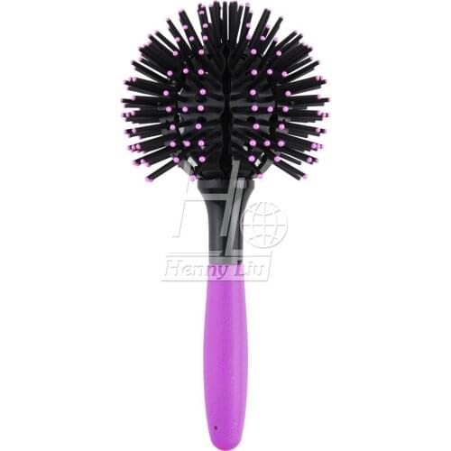 360 degree Ball Styling korean bomb curl 3D Hair Brushes make-up Blow Drying Detangling Heat Resistant Hair Comb styling
