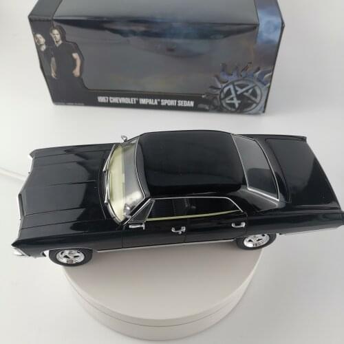 Greenlight 1:24 Chevrolets impala 1967 Evil force Collection Metal Die-cast Simulation Model Cars Toys