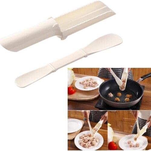 Kitchen Small Tool DIY Meatball Fish Ball Maker Spoon Meat Shove Pattie Fish Beaf Meat Balls Sets Kitchen Cooking Tools