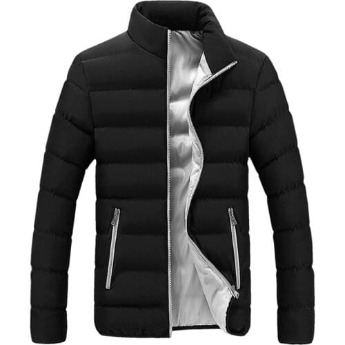 Winter Jacket Men Warm Softshell Slim Hunting Clothes Fit Thick Bubble Coat chaquetas hombre Casual Outdoor Jacket Outerwear