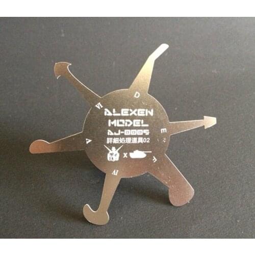 KNL HOBBY Alexen Model AJ0009 Gundam dual-use model details with the mold line scraper -2