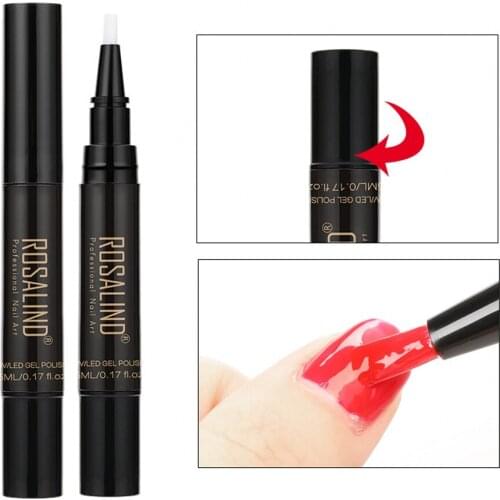 8 Pcs Nail Polish Pen Sets Need UV LED Lamp Soak-Off Art Gel Lacquer Base Primer Nails Art Gel Lacquer For Manicure Kits