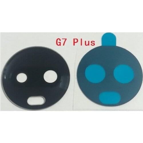 50Pcs/lot Original New Back Rear Camera Glass Lens Cover with Sticker Tape Adhesive For Motorola for Moto G7 Plus Replacement