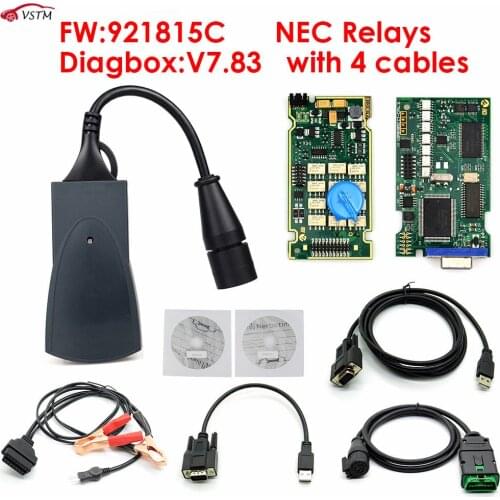 Full Chip Lexia 3 PP2000 Diagbox V7.83 with Firmware 921815C Lexia3 V48/V25 For Citroen for Pe-ugeot OBDII diagnostic-tool