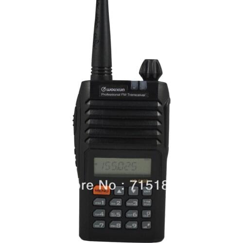 VHF 136-174MHz 128 CH 5W WOUXUN KG-669P Portable FM Two-way Radio