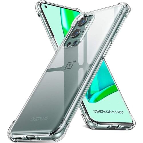Clear Case For Oneplus 9 Pro 5G One Plus 8T 8 7 7T 9R Nord N10 N100 9Pro Transparent Protective Silicone Cover Phone Accessories