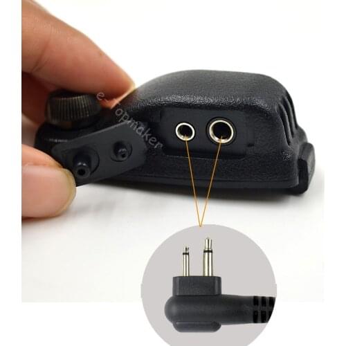 Connector Audio Adapter Converter for Motorola Radio XPR7350 XPR7380 XPR7550 XPR7580 Headset Mic APX4000 APX7500 Accessories