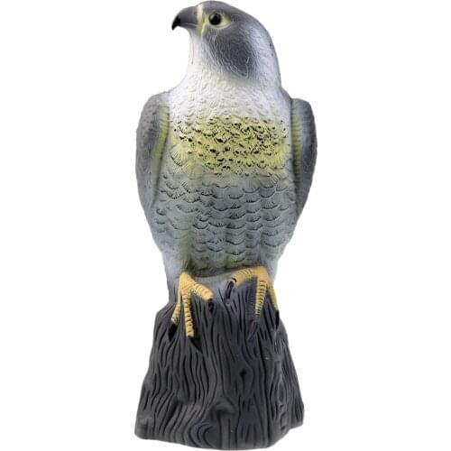 Lifelike Scarecrow Artificial Eagle Decoy Birds Deterrent Garden Defense Hawk Tree Decoration Animals Scare