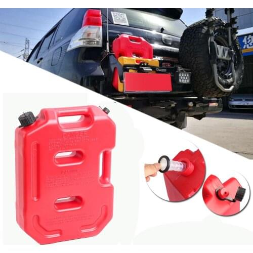 10L Gas Can Fuel Tank Container 2.5 Gallon Oil Petrol Storage Emergency Backup SUV ATV Car UTV Most Cars