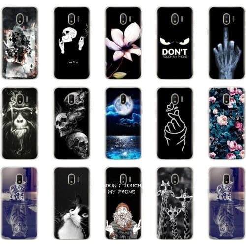 For samsung J2 2018 Case Silicon Fashion Soft TPU Back Phone Case Cover for Samsung Galaxy j2 2018 SM-J250F New design Coque