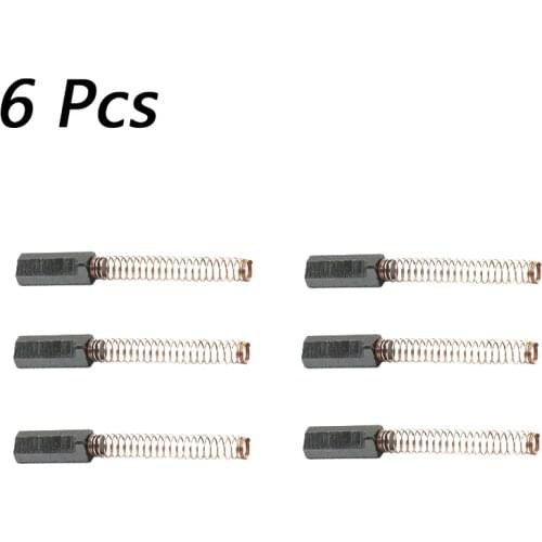 6 Pcs Carbon Motor Brushes Motor Brush Spare Replacement Parts Motor Brush For KitchenAid Mixers W10380496 W10260958 4162648