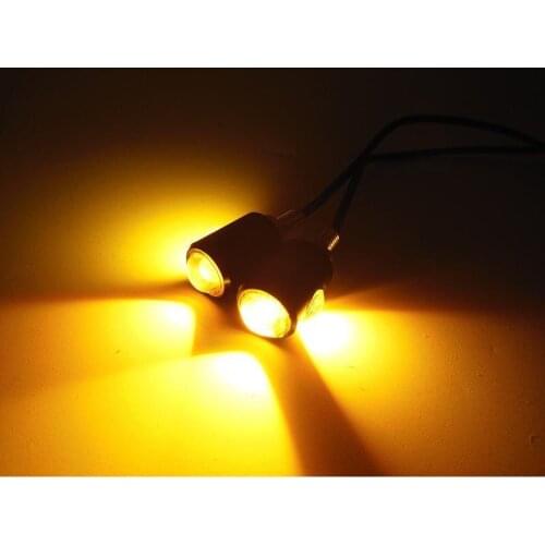 LED headlamp bulb lens white yellow disassembly lamp accessories motorcycle fog lamp 12V for Gucci Vespa motorcycle