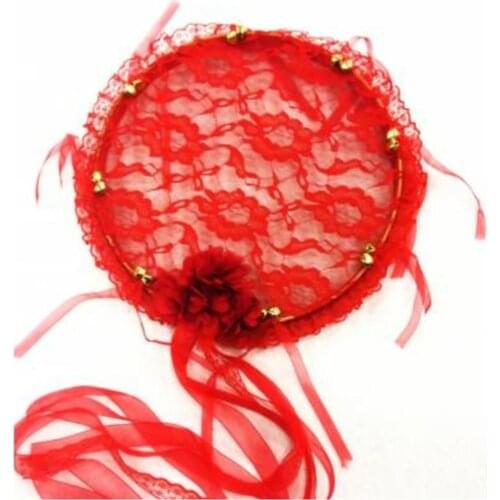 Cermet Trim DünyasıKına Tambourine Red (25 cm) ruched of Tambourine Bridal Tambourine хна для мехенди henna bride veil welon