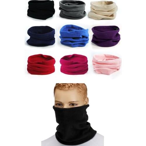 Neckwarmer Thermal Polar Fleece Snood Scraf Motorbike Cycling Riding Mens Ladies