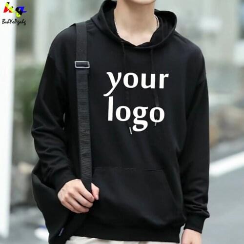Custom Logo Hoodie Sweatshirt Men and Women Spring and Autumn Sports Hoodie Long Sleeve Hoodie Pullover Street Clothing