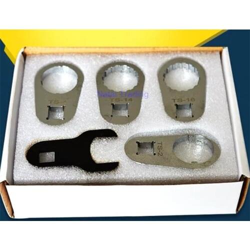 For Cummins diesel injector disassemble wrench common rail injector spanner repair tool 5pcs