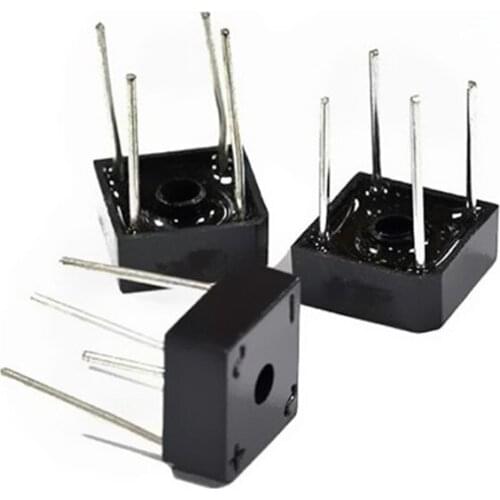 5PCS KBPC610 BR610 DIODE BRIDGE 1000V 6A BR-6 bridge rectifier new and original IC