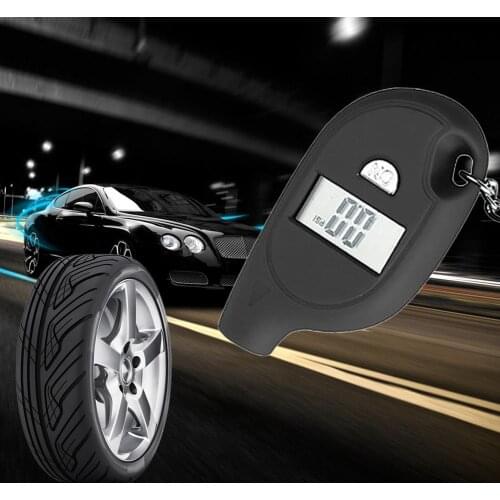 Keychain LCD Digital Tire Meter Tyre Air Pressure Gauge For Car Auto Motorcycle Auto parts