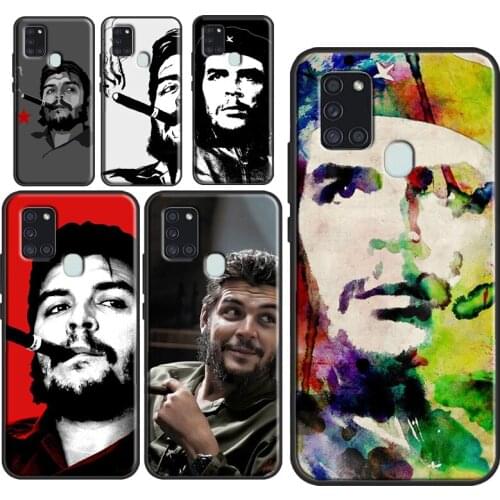 Che Guevara Cigarett Case For Samsung Galaxy A71 A51 A70 A50 A21S A20e A31 A11 A01 A40 A30 A10 M21 M30S M31 A7