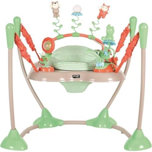 Baby Kids Unisex Green Bounce The Tool Security Teething Rotating Seat Toys Strong leg