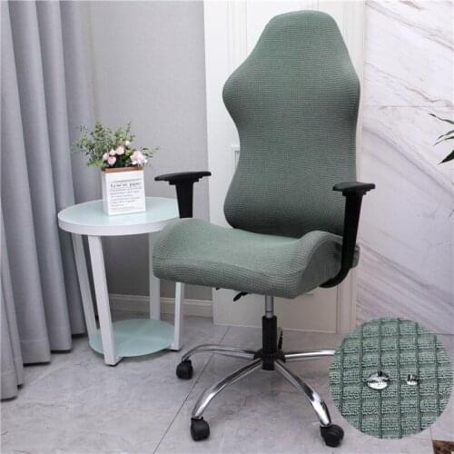 Elastic Waterproof Electric Gaming Competition Chair Covers Household Office Internet Cafe Rotating Armrest Stretch Chair Cases