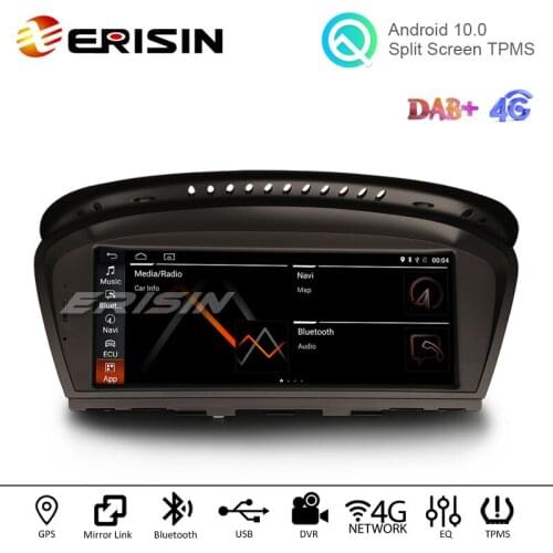 Erisin 2630 10.25" IPS Android 10.0 Car Radio DAB+ OEM TPMS 4G GPS Sat for BMW NBT 3er F30 F31 F34 4er F32 F33 F36 M3 F80 M4 F82