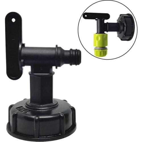 IBC Tank Tap Adapter Connector Replacement Garden Hose Faucet Water Tank Hose Connector Valve Fitting Parts