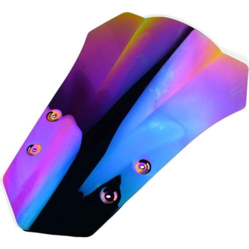 Iridium Motorycle ABS Double Bubble Windshield Windscreen Protector For Yamaha MT-09 Tracer MT09 FJ09 FJ-09 2015-2016 MT09 15 16