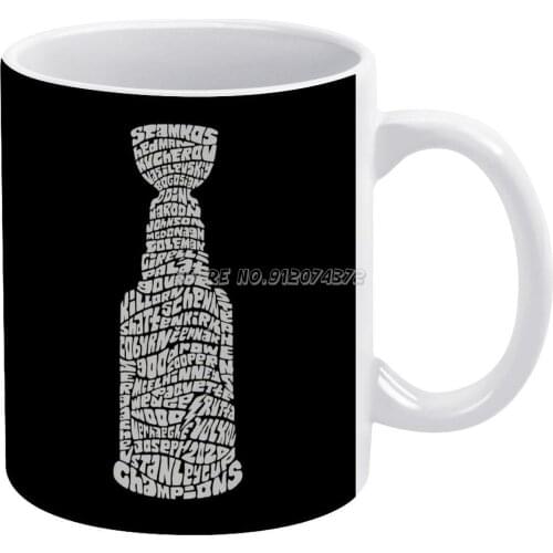 Lightning Tampa Bay Coffee Mugs 330ml Creative Travel Mug and Cup Office Drinkware Mugs Tazza Lightning Lightning Art Lightning