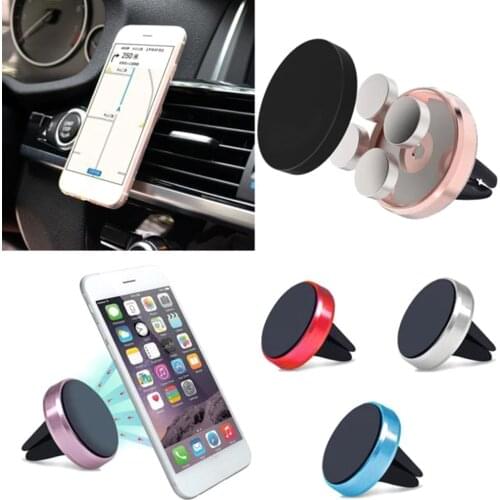 New Magnetic Car Phone Holder For Mobile Phone In Car Phone Mount For IPhone 11 Samsung Xiaomi Air Vent Clip Smartphones Stand