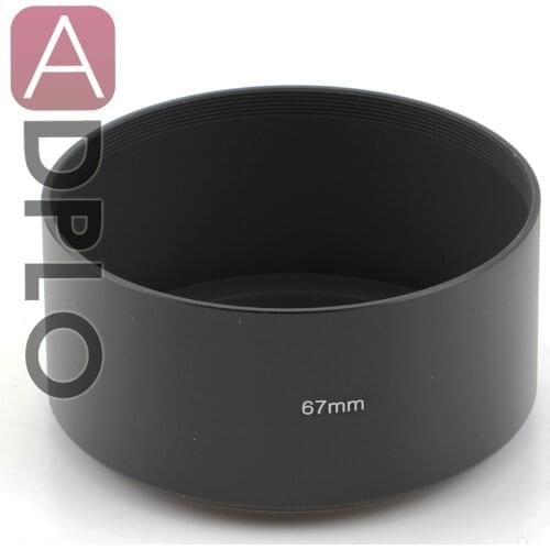 Professional 37 39 40.5 52 58 67MM Metal Tele Lens Hood