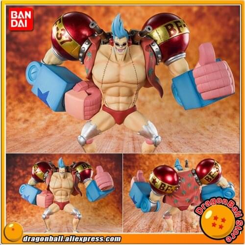 Japan Anime "ONE PIECE" Original BANDAI SPIRITS Tamashii Nations Figuarts ZERO Collection Figure - Franky