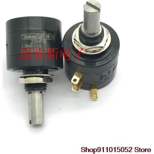 Original Japan SAKAE much circle wire wound potentiometer 22 HP - 5 and 10 k huaqiang five laps
