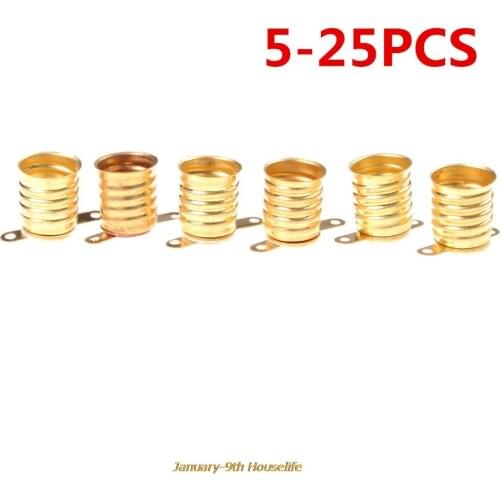 5PCS -25PCS E10 Lamps Base Holder Bulbs Light Base Socket Home Experiment Circuit Electrical Test Accessories
